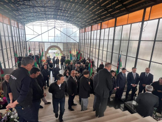 Şəhid Quliyev Ramin Rizvan oğlunun anım günü ilə əlaqədar məzarı ziyarət olundu