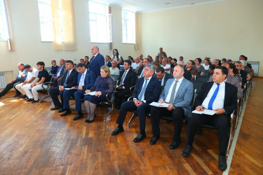 16 iyul 2026-cı il tarixində Binəqədi Rayon İcra Hakimiyyətinin başçısı Elxan Allahverdiyevin Biləcəri qəsəbəsinin sakinləri ilə səyyar qəbulu keçirildi