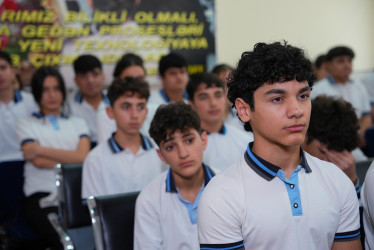 Binəqədi rayonu 217 № li tam orta məktəbdə "Narkotiksiz gələcək naminə!” mövzusunda növbəti maarifləndirici tədbir keçirildi