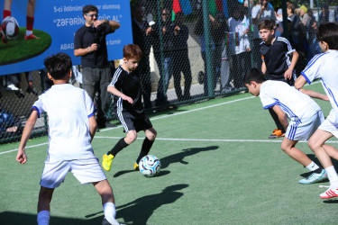 Paytaxtın abad məhəllələrində mini futbol yarışları başa çatıb