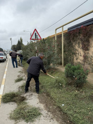 Binəqədi rayonunda növbəti iməcilik işləri həyata keçirildi