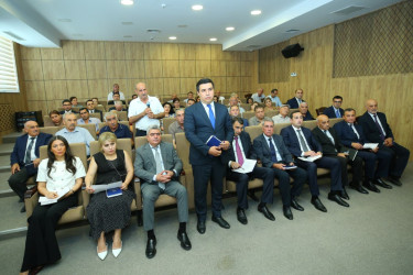 20 avqust 2026-cı il tarixində Binəqədi Rayon İcra Hakimiyyətinin başçısı Elxan Allahverdiyevin M.Ə.Rəsulzadə qəsəbə sakinləri ilə səyyar qəbulu keçirildi