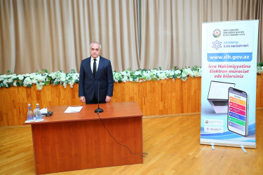 23 dekabr 2025-ci il tarixində Binəqədi Rayon İcra Hakimiyyətinin başçısı Elxan Allahverdiyevin 8-ci mikrorayon sakinləri ilə səyyar qəbulu keçirildi