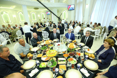 27 Sentyabr-Anım Günü ilə əlaqədar 27 sentyabr 2026-cı il tarixində Binəqədi Rayon İcra Hakimiyyətinin təşkilatçılığı ilə şəhidlərin əziz xatirəsinə ehsan süfrəsi