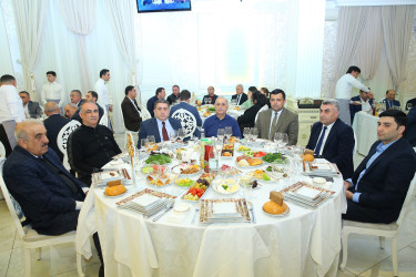 Binəqədi Rayon İcra Hakimiyyəti tərəfindən Ramazan ayı münasibətilə iftar süfrəsinin təşkilatı 06.04.2024