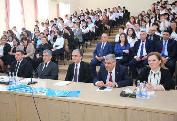 Ulu Öndər, xalqımızın Ümumilli lideri Heydər Əliyevin əziz xatirəsinə həsr olunmuş “Heydər Əliyev və Azərbaycan tarixi” mövzusunda elmi-praktik konfransın rayon mərhələsi 05.04.2024