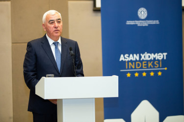 23 fevral 2026-cı il tarixində Azərbaycan Respublikasının Prezidenti yanında Vətəndaşlara Xidmət və Sosial İnnovasiyalar üzrə Dövlət Agentliyində 2025-ci il üzrə “ASAN xidmət indeksi” üzrə qiymətləndirmə nəticələrinə və “ASAN müraciət” informasiya sisteminin fəaliyyətinə dair illik hesabat