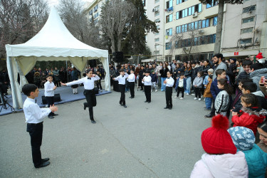 17 mart 2026-cı il tarixində “Şəhərsalma və Memarlıq İli” çərçivəsində Binəqədi rayonunda “Novruz bayramı” münasibətilə tədbir
