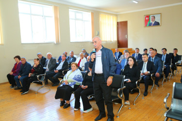 24 aprel 2025-ci il tarixində Binəqədi Rayon İcra Hakimiyyətinin başçısı Elxan Allahverdiyevin 6-cı mikrorayon sakinləri ilə səyyar qəbulu