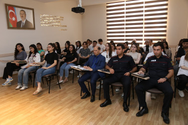 26 iyun - Narkomaniya və Narkobiznesə qarşı Beynəlxalq Mübarizə Günü ilə əlaqədar “Narkomaniyaya yox deyək!” mövzusunda  tədbir 24.06.2024