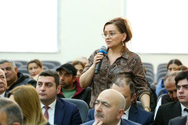 05 mart 2026-cı il tarixində Binəqədi Rayon İcra Hakimiyyətinin başçısı Elxan Allahverdiyevin Xocəsən qəsəbə sakinləri ilə səyyar qəbulu