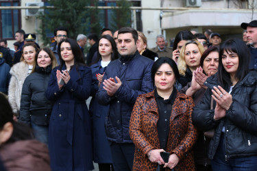 17 mart 2026-cı il tarixində “Şəhərsalma və Memarlıq İli” çərçivəsində Binəqədi rayonunda “Novruz bayramı” münasibətilə tədbir