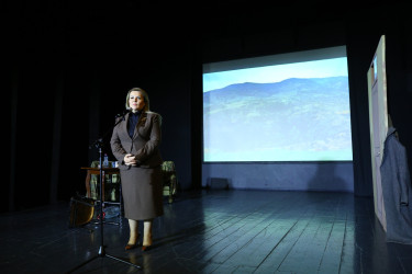 25 fevral 2026-cı il tarixində Binəqədi Rayon İcra Hakimiyyətinin təşkilatçılığı ilə Şuşa Dövlət Musiqili Dram Teatrında Xocalı soyqırımının 34-cü ildönümünə həsr olunmuş “İki əsgər” adlı  tamaşanın nümayişi