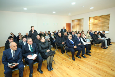 19 fevral 2026-cı il tarixində Binəqədi Rayon İcra Hakimiyyətinin başçısı Elxan Allahverdiyevin M.Ə.Rəsulzadə qəsəbə sakinləri ilə səyyar qəbulu