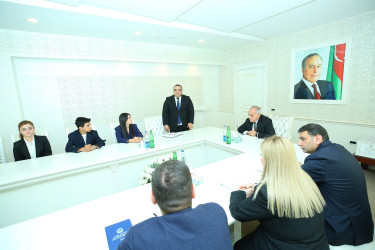 02 fevral 2026-cı il tarixində Binəqədi Rayon İcra Hakimiyyətində gənclərlə 2 Fevral-“Azərbaycan Gəncləri Günü”nə həsr olunmuş tədbir