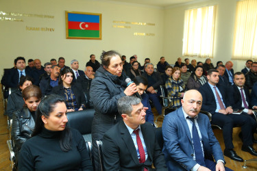 17 aprel 2025-ci il tarixində Binəqədi Rayon İcra Hakimiyyətinin başçısı Elxan Allahverdiyevin M.Ə.Rəsulzadə qəsəbə sakinləri ilə səyyar qəbulu