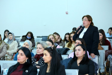 24 fevral 2026-cı il tarixində “Şəhərsalma və Memarlıq İli” çərçivəsində Binəqədi Rayon İcra Hakimiyyətinin təşkilatçılığı ilə H.Hüseynov adına 83 № li məktəb-liseydə “Uşaq hüquqlarının müdafiəsi” mövzusunda tədbir