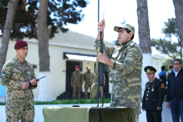 30 aprel 2026-cı il tarixində Binəqədi rayonu, Biləcəri qəsəbəsində yerləşən Daxili Qoşunların N saylı hərbi hissəsində “Şahin” hərbi-idman oyunlarının Binəqədi rayon mərhələsi