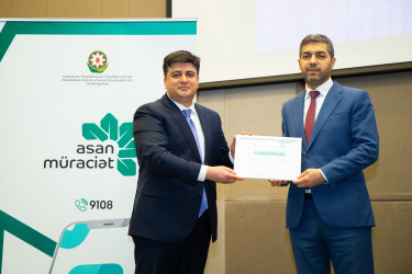 23 fevral 2026-cı il tarixində Azərbaycan Respublikasının Prezidenti yanında Vətəndaşlara Xidmət və Sosial İnnovasiyalar üzrə Dövlət Agentliyində 2025-ci il üzrə “ASAN xidmət indeksi” üzrə qiymətləndirmə nəticələrinə və “ASAN müraciət” informasiya sisteminin fəaliyyətinə dair illik hesabat