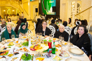 Binəqədi Rayon İcra Hakimiyyəti tərəfindən müqəddəs Ramazan ayı münasibətilə iftar süfrəsinin təşkili 17.03.2025