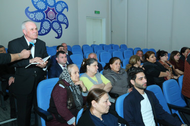 02 aprel 2026-cı il tarixində Binəqədi Rayon İcra Hakimiyyətinin başçısı Elxan Allahverdiyevin Binəqədi qəsəbə sakinləri ilə səyyar qəbulu