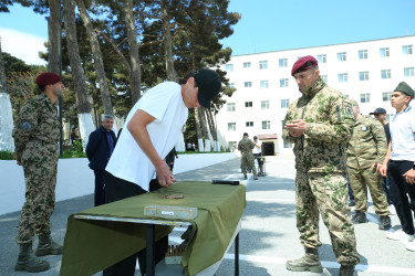30 aprel 2026-cı il tarixində Binəqədi rayonu, Biləcəri qəsəbəsində yerləşən Daxili Qoşunların N saylı hərbi hissəsində “Şahin” hərbi-idman oyunlarının Binəqədi rayon mərhələsi