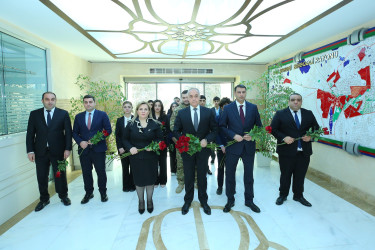 02 fevral 2026-cı il tarixində Binəqədi Rayon İcra Hakimiyyətində gənclərlə 2 Fevral-“Azərbaycan Gəncləri Günü”nə həsr olunmuş tədbir