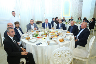 Binəqədi Rayon İcra Hakimiyyəti tərəfindən Ramazan ayı münasibətilə iftar süfrəsinin təşkilatı 06.04.2024