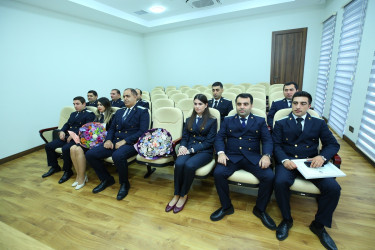Binəqədi rayonunda 1 Oktyabr - Prokurorluq İşçilərinin Peşə Bayramı Günü münasibətilə tədbir keçirildi