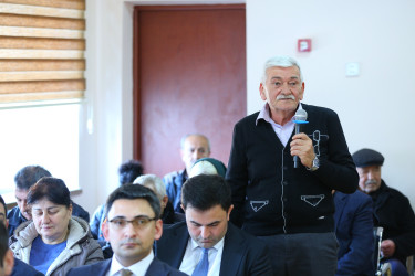 19 fevral 2026-cı il tarixində Binəqədi Rayon İcra Hakimiyyətinin başçısı Elxan Allahverdiyevin M.Ə.Rəsulzadə qəsəbə sakinləri ilə səyyar qəbulu