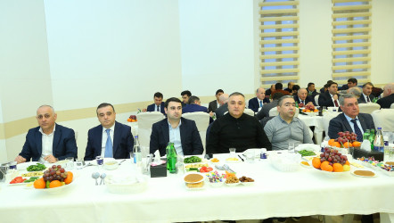 12 mart 2026-cı il tarixində Binəqədi Rayon İcra Hakimiyyəti tərəfindən müqəddəs Ramazan ayı münasibətilə iftar süfrəsi