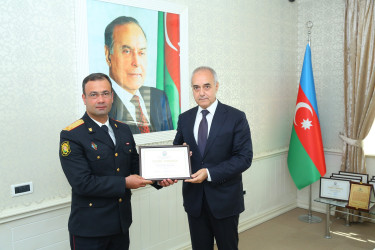 2 iyul-Azərbaycan Polisinin peşə bayramı günü və Azərbaycan Polisinin yaranmasının 106-cı ildönümü münasibətilə tədbir 01.07.2024