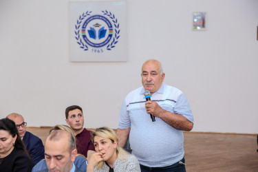 19 may 2026-cı il tarixində Binəqədi Rayon İcra Hakimiyyətinin başçısı Elxan Allahverdiyevin Biləcəri qəsəbə sakinləri ilə səyyar qəbulu keçirildi