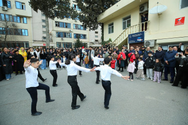 17 mart 2026-cı il tarixində “Şəhərsalma və Memarlıq İli” çərçivəsində Binəqədi rayonunda “Novruz bayramı” münasibətilə tədbir