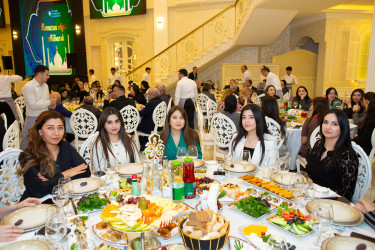 Binəqədi Rayon İcra Hakimiyyəti tərəfindən müqəddəs Ramazan ayı münasibətilə iftar süfrəsinin təşkili 17.03.2025