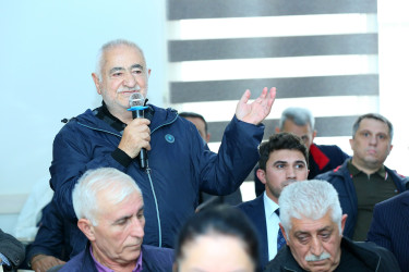 08 oktyabr 2026-cı il tarixində Binəqədi Rayon İcra Hakimiyyətinin başçısı Elxan Allahverdiyevin 7-ci mikrorayon sakinləri ilə səyyar qəbulu