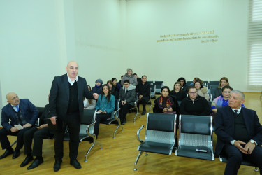 05 fevral 2026-cı il tarixində Binəqədi Rayon İcra Hakimiyyətinin başçısı Elxan Allahverdiyevin Binəqədi qəsəbə sakinləri ilə səyyar qəbulu