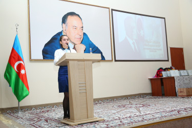 Ulu Öndər, xalqımızın Ümumilli lideri Heydər Əliyevin əziz xatirəsinə həsr olunmuş “Heydər Əliyev və Azərbaycan tarixi” mövzusunda elmi-praktik konfransın rayon mərhələsi 05.04.2024