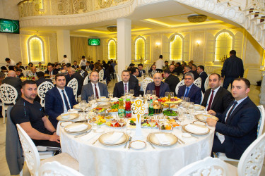 Binəqədi Rayon İcra Hakimiyyəti tərəfindən müqəddəs Ramazan ayı münasibətilə iftar süfrəsinin təşkili 17.03.2025