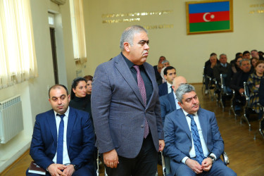 17 aprel 2025-ci il tarixində Binəqədi Rayon İcra Hakimiyyətinin başçısı Elxan Allahverdiyevin M.Ə.Rəsulzadə qəsəbə sakinləri ilə səyyar qəbulu