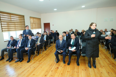 19 fevral 2026-cı il tarixində Binəqədi Rayon İcra Hakimiyyətinin başçısı Elxan Allahverdiyevin M.Ə.Rəsulzadə qəsəbə sakinləri ilə səyyar qəbulu