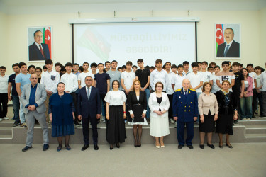 28 May-“Müstəqillik Günü”nə həsr olunmuş “Müstəqilliyimiz əbədidir!” adlı tədbir 27.05.2024