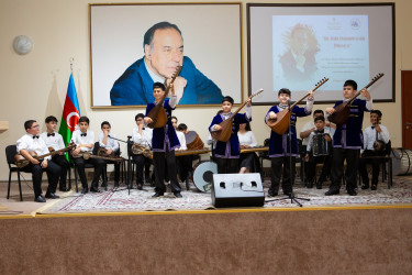 Ümummilli lider Heydər Əliyevin anadan olmasının 101-ci ildönümünə həsr olunmuş Binəqədi rayon məktəbliləri arasında keçirilən “Bir Dahi doğulub gəldi dünyaya” adlı yaradıcılıq müsabiqəsinin yekun konserti  12.06.2024