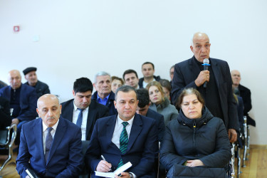 19 fevral 2026-cı il tarixində Binəqədi Rayon İcra Hakimiyyətinin başçısı Elxan Allahverdiyevin M.Ə.Rəsulzadə qəsəbə sakinləri ilə səyyar qəbulu