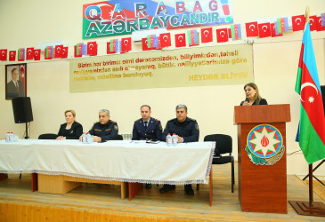 Binəqədi rayonu 333 nömrəli tam orta məktəbdə "Narkotiksiz gələcək naminə!” mövzusunda növbəti maarifləndirici tədbir 17.04.2025