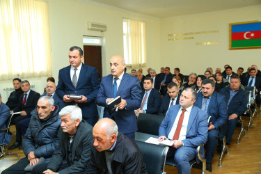 17 aprel 2025-ci il tarixində Binəqədi Rayon İcra Hakimiyyətinin başçısı Elxan Allahverdiyevin M.Ə.Rəsulzadə qəsəbə sakinləri ilə səyyar qəbulu