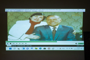 28.04.2025 - Oftolmoloq alim, akademik Zərifə xanım Əliyevanın anadan olmasının 102-ci ildönümü münasibətilə “Zərifə Əliyeva ömrünün işığı” adlı tədbir