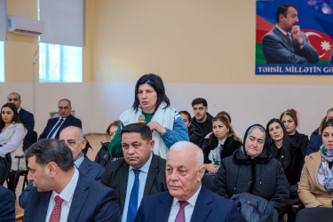 22 yanvar 2026-cı il tarixində Binəqədi Rayon İcra Hakimiyyətinin başçısı Elxan Allahverdiyevin Biləcəri qəsəbə sakinləri ilə səyyar qəbulu