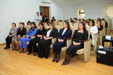 28.04.2025 - Oftolmoloq alim, akademik Zərifə xanım Əliyevanın anadan olmasının 102-ci ildönümü münasibətilə “Zərifə Əliyeva ömrünün işığı” adlı tədbir