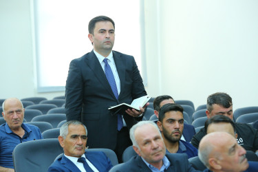 01 oktyabr 2026-cı il tarixində Binəqədi Rayon İcra Hakimiyyətinin başçısı Elxan Allahverdiyevin Xocəsən qəsəbəsi sakinləri ilə səyyar qəbulu